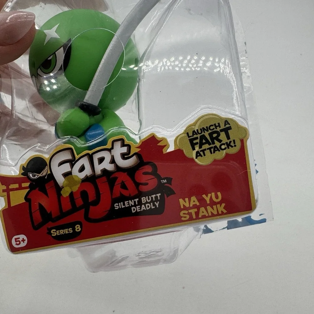 Fart Ninjas Series 8 Lot 2 Stinky Kicker Na Yu Stank Motion Activated Sound